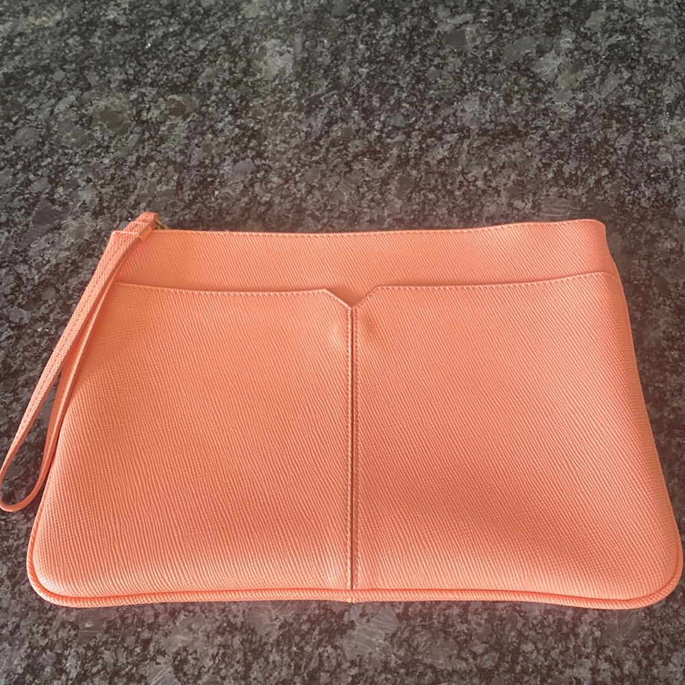 J.crew leather clutch